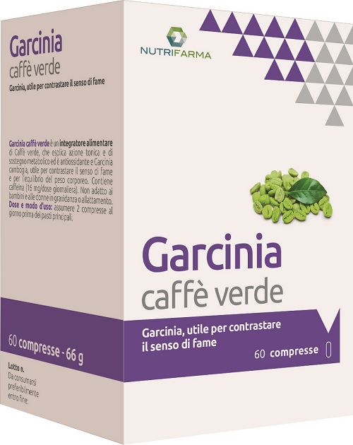 GARCINIA CAFFE' VERDE 60 COMPRESSE 66 G - farmavitality.it