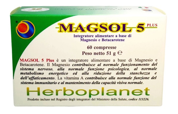 MAGSOL 5 PLUS 60 COMPRESSE - farmavitality.it