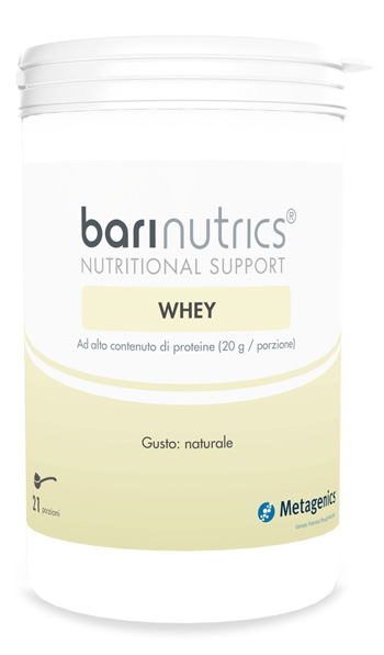 BARINUTRICS WHEY 21 PORZIONI X 22,71 G - farmavitality.it