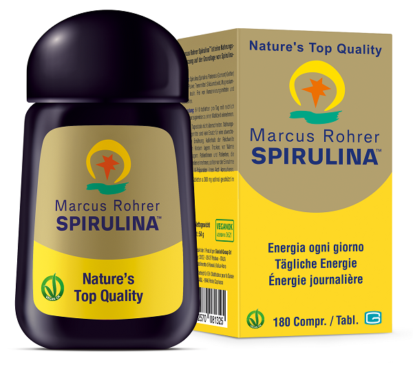SPIRULINA MARCUS ROHRER 180 COMPRESSE - farmavitality.it