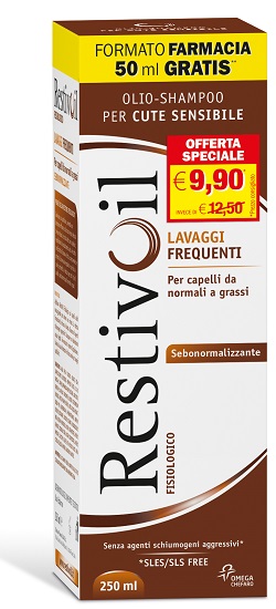 RESTIVOIL FISIOLOGICO 250 ML TAGLIO PREZZO - farmavitality.it
