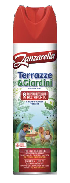 ZANZARELLA AMBIENTE SPRAY TERRAZZE&GIARDINI 400 ML - farmavitality.it