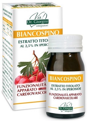 BIANCOSPINO ESTRATTO TITOLATO 60 PASTIGLIE - farmavitality.it