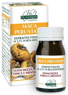 MACA PERUVIANA ESTRATTO TITOLATO 60 PASTIGLIE - farmavitality.it