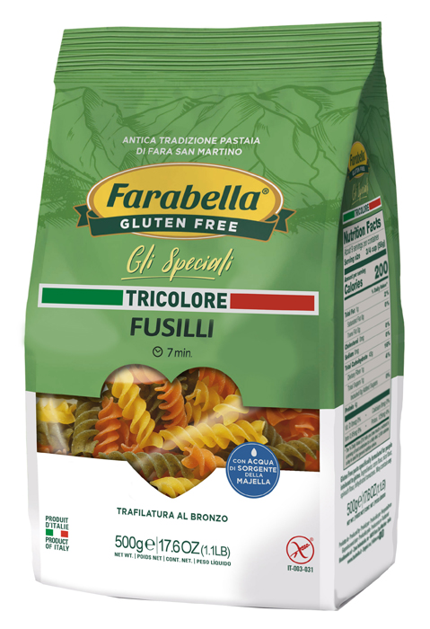FARABELLA FUSILLI TRICOLORE 500 G - farmavitality.it