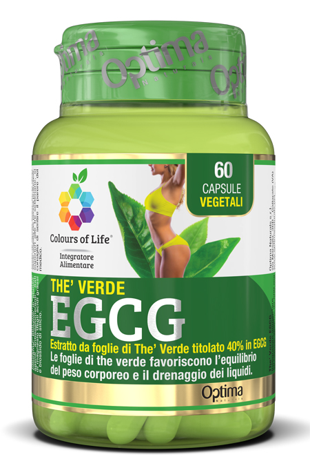 COLOURS OF LIFE THE VERDE EGCG 60 CAPSULE VEGETALI - farmavitality.it