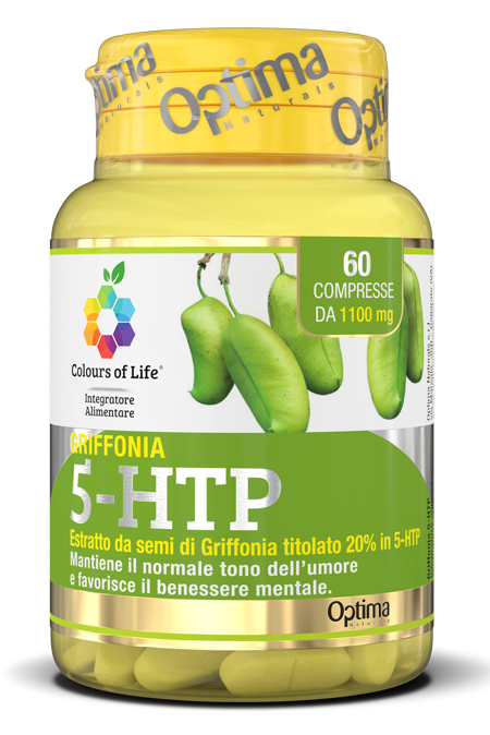 COLOURS OF LIFE GRIFFONIA 5-HTP 60 COMPRESSE 1100 MG - farmavitality.it