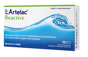 ARTELAC REACTIVE SOLUZIONE OFTALMICA MONODOSE 10 UNITA' DA 0,5 ML - farmavitality.it