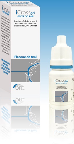 ICROSS GEL GOCCE OCULARI ACIDO IALURONICO CROSS-LINKATO 0,4% 8 ML - farmavitality.it