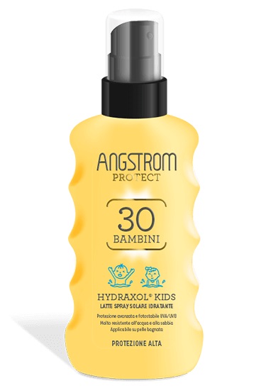 ANGSTROM PROTECT HYDRAXOL KIDS LATTE SPRAY SOLARE PROTEZIONE 30 175 ML - farmavitality.it