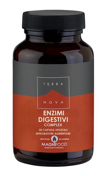 TERRANOVA COMPLESSO DI ENZIMI DIGESTIVI 50 CAPSULE - farmavitality.it