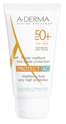 ADERMA A-D PROTECT AC FLUIDO MAT 50+ 40 ML - farmavitality.it