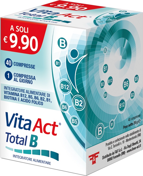 VITA ACT TOTAL B 40 COMPRESSE - farmavitality.it