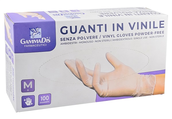 GUANTI VINILE SENZA POLVERE MEDIUM 100 PEZZI - farmavitality.it