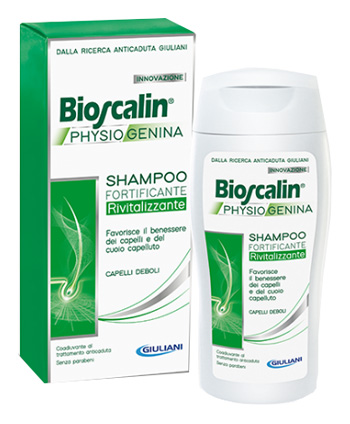 BIOSCALIN PHYSIOGENINA SHAMPOO FORTIFICANTE RIVITALIZZANTE 200 ML - farmavitality.it