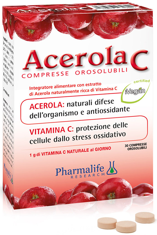 ACEROLA C 30 COMPRESSE OROSOLUBILI - farmavitality.it