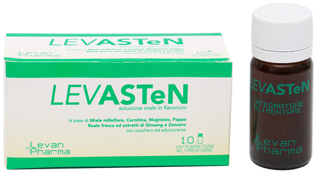 LEVASTEN 10 FLACONCINI DA 10 ML - farmavitality.it