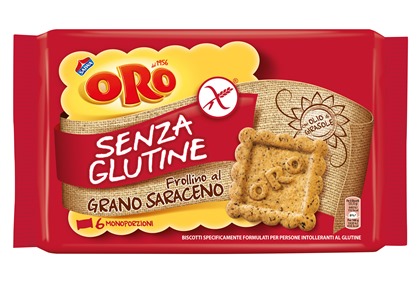 ORO SAIWA SENZA GLUTINE GRANO SARACENO 6 X 40 G - farmavitality.it