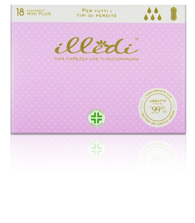 ILLEDI ASSORBENTI MINI PLUS 280 MM 18 PEZZI - farmavitality.it