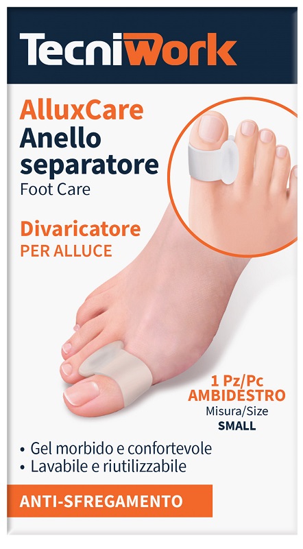 SEPARATORE DIVARICATORE ALLUCE TAGLIA SMALL 1 PEZZO - farmavitality.it