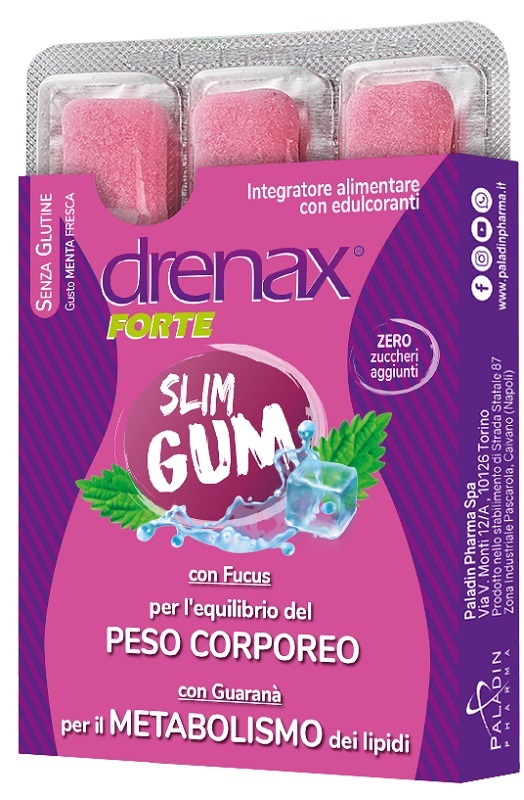 DRENAX SLIM DIMAGRANTE 9 GUM - farmavitality.it