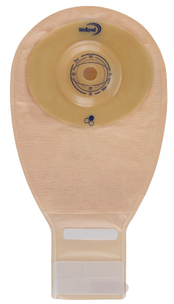 SACCA PER ILEOSTOMIA OPACA RITAGLIABILE WELLAND AURUM CONVEX ILEO MIDI DIAMETRO 13-48 MM INIZIO CONVESSITA' 48 MM 10 PEZZI - farmavitality.it