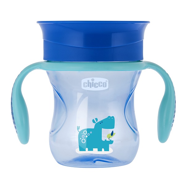 CHICCO TAZZA PERFECT 360 AZZURRA 12 MESI - farmavitality.it