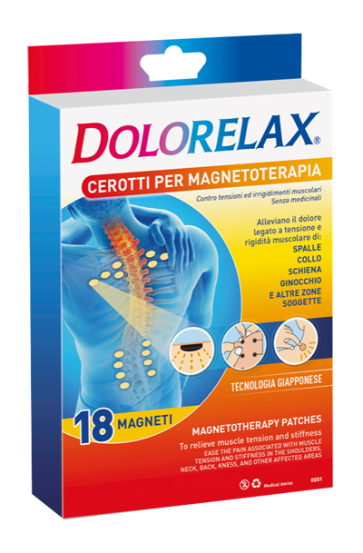 CEROTTO PER MAGNETOTERAPIA DOLORELAX 18 PEZZI - farmavitality.it