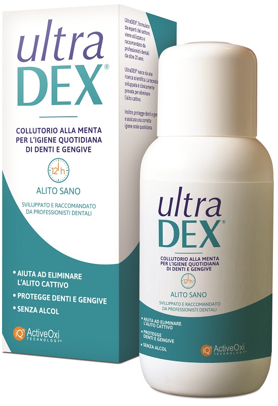 ULTRADEX COLLUTORIO ALITO SANO 250 ML SENZA ALCOOL - farmavitality.it