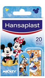 HANSAPLAST CEROTTO MICKEY AND FRIENDS 20 PEZZI - farmavitality.it