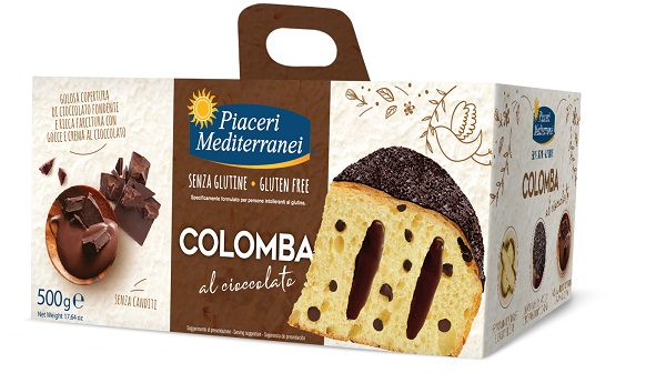 PIACERI MEDITERRANEI COLOMBA CIOCCOLATO 500 G - farmavitality.it