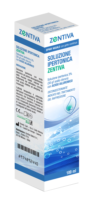 SOLUZIONE IPERTONICA ZENTIVA SPRAY NASALE 100 ML - farmavitality.it