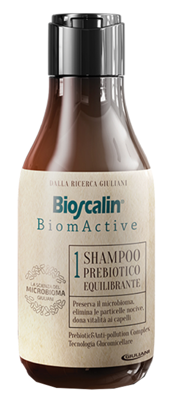 BIOSCALIN BIOMACTIVE SHAMPOO PREBIOTICO EQUILIBRANTE 200 ML - farmavitality.it
