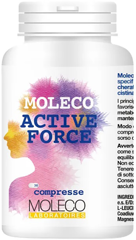MOLECO ACTIVE FORCE 30 COMPRESSE - farmavitality.it