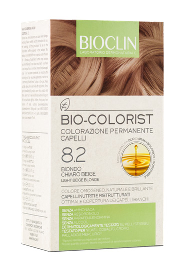 BIOCLIN BIO COLORIST 8,2 BIONDO CHIARO BEIGE - farmavitality.it