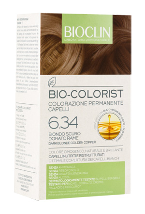 BIOCLIN BIO COLORIST 6,34 BIONDO SCURO DORATO RAME - farmavitality.it