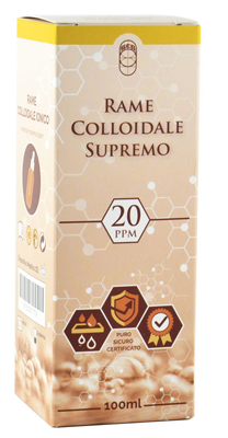RAME COLLOIDALE SUPREMO 20PPM 100 ML - farmavitality.it