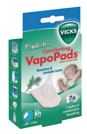VICKS VAPOPADS ROSEMARY & LAVENDER SCENTE 7 PEZZI - farmavitality.it