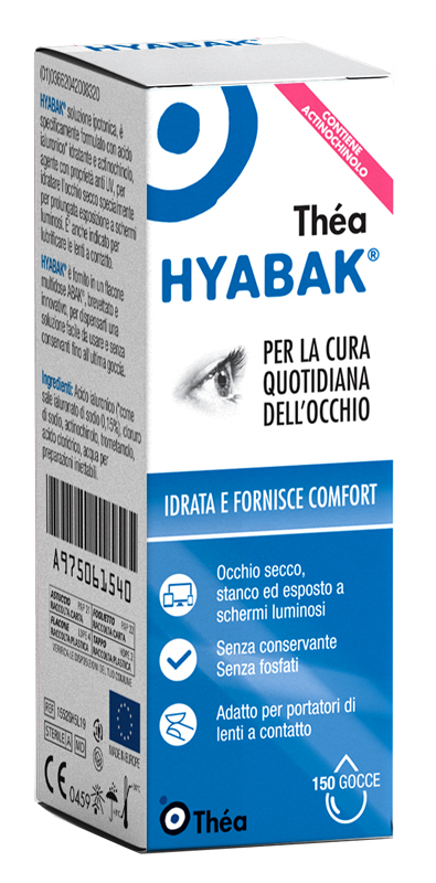 HYABAK SOLUZIONE OFTALMICA 5 ML - farmavitality.it
