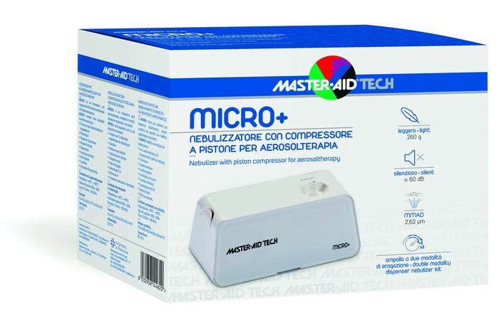 NEBULIZZATORE PISTONE MASTER-AID TECH MICRO+ - farmavitality.it