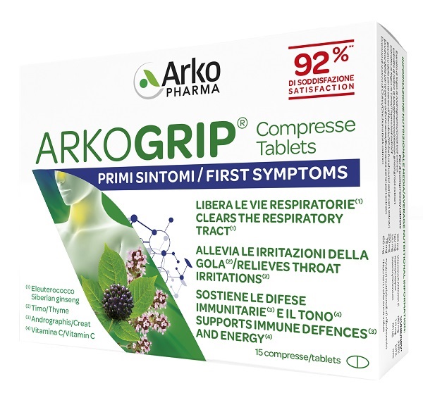 ARKOGRIP 15 COMPRESSE - farmavitality.it
