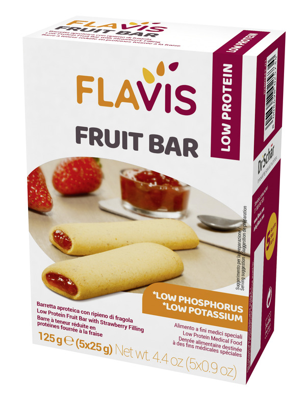 FLAVIS FRUIT BAR 125 G - farmavitality.it