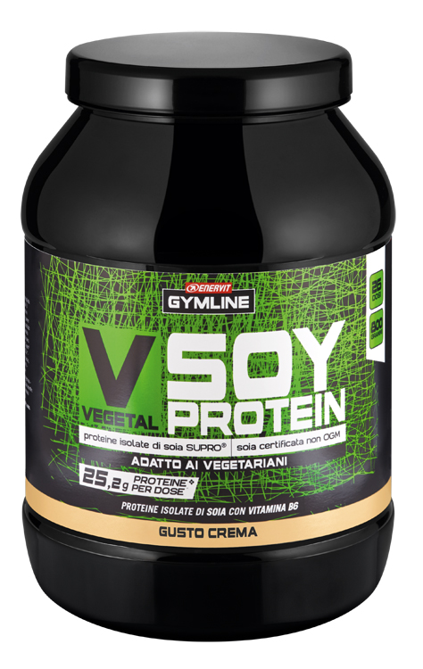 GYMLINE VEG SOY PROTEIN CREMA 800 G - farmavitality.it