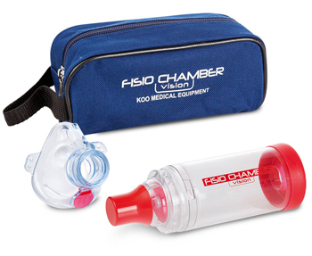 FISIOCHAMBER VISION PLUS INFANT CAMERA DI INALAZIONE ANTI STATICA CON MASCHERA PANDA - farmavitality.it