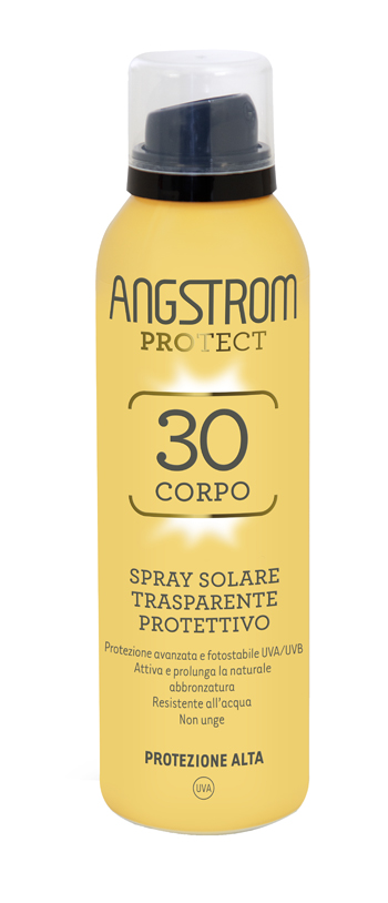 ANGSTROM PROTECT 30 CORPO SPRAY SOLARE TRASPARENTE 150 ML - farmavitality.it