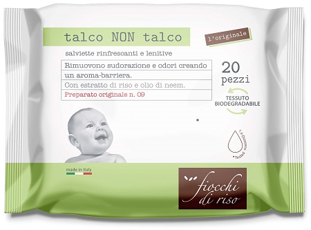 FIOCCHI DI RISO SALVIETTE TALCO NON TALCO - farmavitality.it