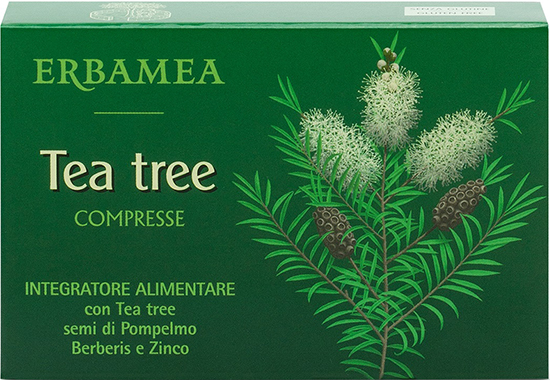 ERBAMEA TEA TREE 30 COMPRESSE - farmavitality.it
