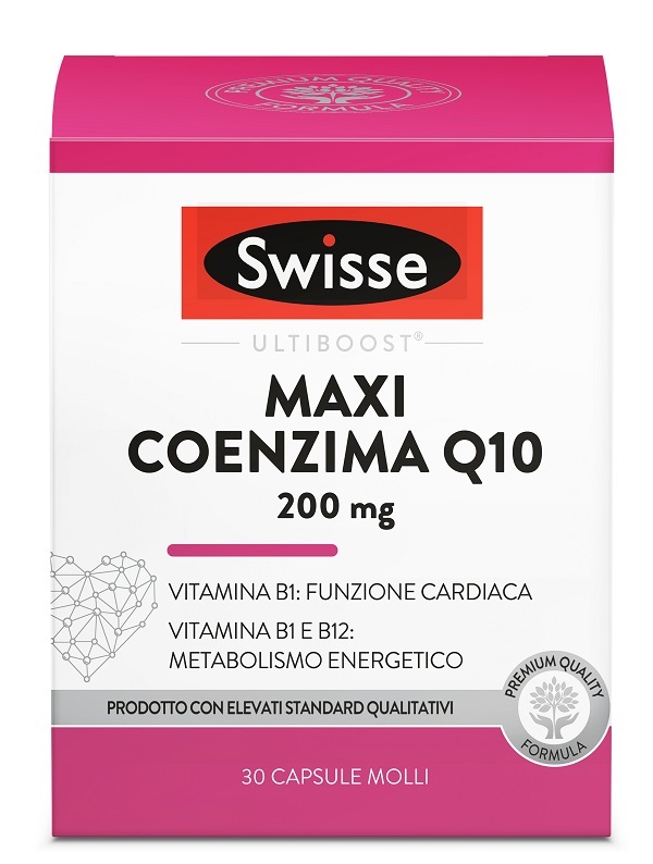 SWISSE MAXI COENZIMA Q10 200 MG 30 CAPSULE - farmavitality.it