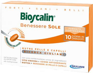 BIOSCALIN SOLE 30 + 10 COMPRESSE - farmavitality.it