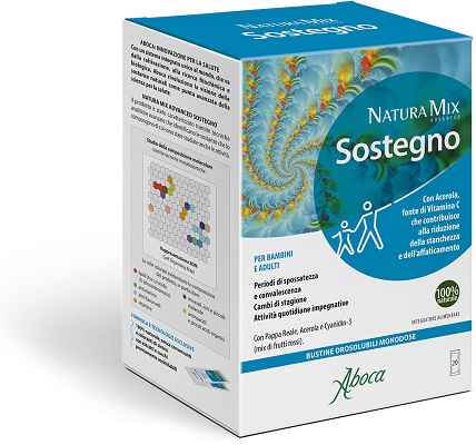 NATURA MIX ADVANCED SOSTEGNO OROSOLUBILE 20 BUSTINE - farmavitality.it